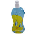 Eco - Friendly Cartoon Plastic Portable Collapsible Water Bottles For Climbing Sport